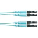 Panduit FX2ERLNLNSNM012 Fiber Optic Patch Cord, OM3 2-Fiber 1.6mm PC OFNR Line Card1 Duplex/Line Card1 Duplex, Standard, 12m