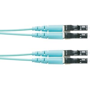 Panduit FX2ERLNLNSNM012 Fiber Optic Patch Cord, OM3 2-Fiber 1.6mm PC OFNR Line Card1 Duplex/Line Card1 Duplex, Standard, 12m