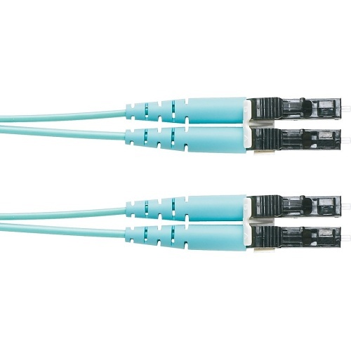 Panduit FX2ERLNLNSNM012 Fiber Optic Patch Cord, OM3 2-Fiber 1.6mm PC OFNR Line Card1 Duplex/Line Card1 Duplex, Standard, 12m