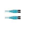Panduit FX2ERQ1Q1SNM007 Fiber Optic Patch Cord, OM3 2-Fiber 1.6mm PC OFNR Push-Pull Line Card1/Push-Pull, 7m