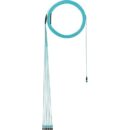 Panduit FXTYP7EL2SAM090 12-Fiber Indoor Small Diameter Trunk Cable Assembly, OM3, OFNP, PanMPO F to LC Duplex, Standard Polarity