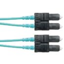Panduit FZ23LSNSNSNM029 Fiber Optic Patch Cord, OM4 2-Fiber 3mm PC LSZH Silver Coated Copper Duplex Standard, 29m