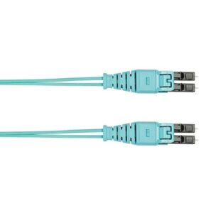 Panduit FZ2ELQ1Q1NNM039 Fiber Optic Patch Cord, OM4 2-Fiber 1.6mm PC LSZH Push-Pull, 39m