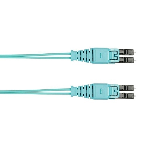 Panduit FZ2ELQ1Q1NNM046 Fiber Optic Patch Cord, OM4 2-Fiber 1.6mm PC LSZH Push-Pull, 46m
