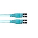 Panduit FZ2ELQ1Q1SNM031 Fiber Optic Patch Cord, OM4 2-Fiber 1.6mm PC LSZH Push-Pull, 31m