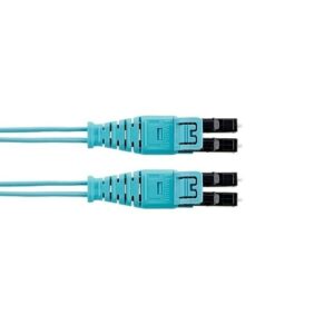 Panduit FZ2ELQ1Q1SNM031 Fiber Optic Patch Cord, OM4 2-Fiber 1.6mm PC LSZH Push-Pull, 31m