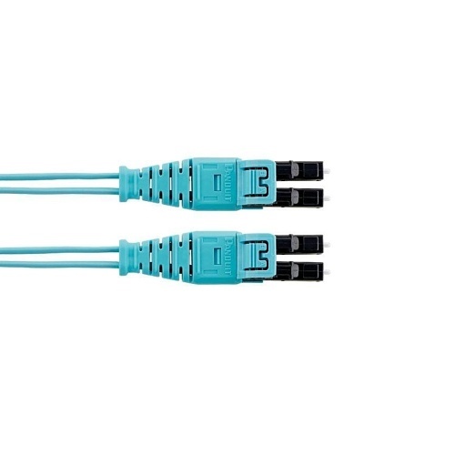 Panduit FZ2ELQ1Q1SNM032 Fiber Optic Patch Cord, OM4 2-Fiber 1.6mm PC LSZH Push-Pull, 32m