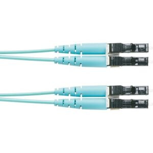 Panduit FZ2ERLNLNSNM003 Opti-Core 2-Fiber Patch Cord, OM4, LC Duplex, Riser