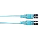 Panduit FZ2ERQ1Q1SNM001 Opti-Core Fiber Optic Patch Cord, OM4 2-Fiber 1.6mm PC OFNR, Push-Pull Duplex LC Connectors