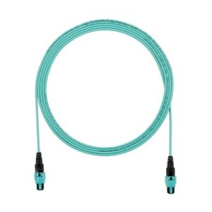 Panduit FZTRP7N7NYNM005 12-Fiber Round Interconnect Cable Assembly, OM4, OFNP, PanMPO F to PanMPO F