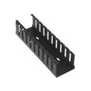 Panduit G2X2BL6 Panduct Wide Slot Wiring Duct, Mounting Holes 2.12" x 2.25", 6' Long, Black