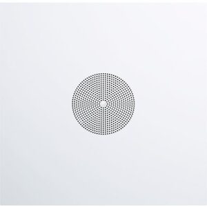 Speco G86TG2X2C x 2' G86 Ceiling Tile Speaker with Volume Control Knob, White