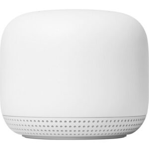 Google GA00667-US Nest WIFI Add-On Point with Google Assistant, Snow