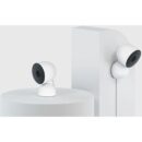 Google Nest Cam Indoor Wired, Smart Security Camera, 2nd Gen, White (GA01998-US) (Replaces NC1102EF)