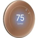 Google Nest Learning Thermostat (4th Gen) with Nest Temperature Sensor (2nd Gen), Polished Gold (GA05171-US)