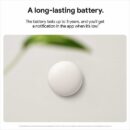 Google Nest Temperature Sensor (2nd Gen), Porcelain, 3-Pack (GA05177-US)