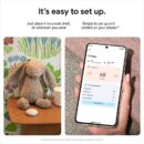 Google Nest Temperature Sensor (2nd gen), Porcelain (GA05552-US)