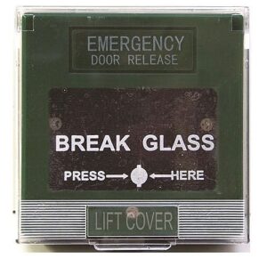 Alarm Controls GBS-1GLASS Replacement Glass for GBS-1