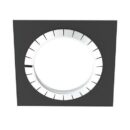 Panduit GES62F-A-C0Wired Grommet, Solid, Adhesive Edging, 100'