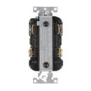 Leviton GFNT1-HFW Self-Test GFCI Outlet with Wall Plate, 15A 125V, White