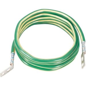 Panduit GJ6120UH StructuredGround Equipment Bonding Jumper, Green / Yellow