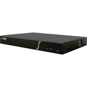 Speco H16HRLN 16-Channel Hybrid DVR, HDD Not Included, Black