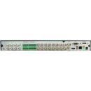 Speco H24HRL28TB 24-Channel H.265 Hybrid DVR with Smart Analytics, Hybrid (TVI or IP) 8 IP 8 TVI, 28TB HDD, Black