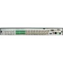 Speco H24HRL28TB 24-Channel H.265 Hybrid DVR with Smart Analytics, Hybrid (TVI or IP) 8 IP 8 TVI, 28TB HDD, Black