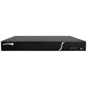 Speco H24HRLN 4K Ultra HD-TVI 24-Channel Hybrid DVR, HDD Not Included, Black