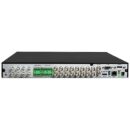 Speco H24HRLN 4K Ultra HD-TVI 24-Channel Hybrid DVR, 6TB HDD, Black