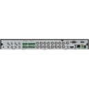Speco H24HRN 24-Channel Hybrid DVR, 16 HD-TVI Channels Plus IP Channels, 16TB HDD, Black