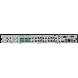 Speco H24HRN 24-Channel Hybrid DVR, 16 HD-TVI Channels Plus IP Channels, 16TB HDD, Black
