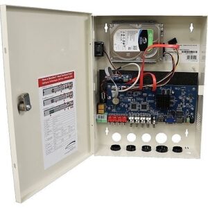 Speco H24WHRN 24-Channel Wall Mount Hybrid Recorder, 4TB HDD