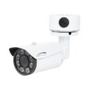 Speco H5B1M 5MP HD-TVI Motorized Bullet Camera with Junction Box, 2.7-13.5mm Motorized Lens, WDR, White