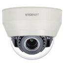 Hanwha HCD-6070R 2MP Analog HD IR Dome Camera, 3.2-10mm Varifocal Lens, Manual Focus, Ivory