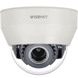Hanwha HCD-6080R 2MP Analog HD IR Dome Camera, 3.2-10mm Varifocal Lens, Simple and Manual Focus, Ivory