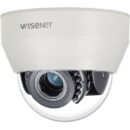 Hanwha HCD-7070RA 4MP Analog HD IR Dome Camera, 3.2-10mm Varifocal Lens, Ivory