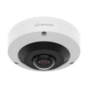 Hanwha HCF-8011RV 5MP IR Wisenet HD+ Outdoor Fisheye Camera, 1.16mm Fixed Focal Lens