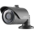 Hanwha HCO-6020R 2MP Analog HD IR Bullet Camera, 4mm Fixed Lens, Dark Gray