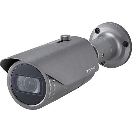 Hanwha HCO-6070R 2MP Analog HD IR Bullet Camera, 3.2-10mm Varifocal Lens, Dark Gray