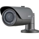 Hanwha HCO-7010RA HD+ Series 4MP Outdoor Analog HD IR Bullet Camera, 2.8mm Lens, Dark Gray