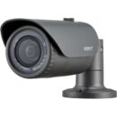 Hanwha HCO-7020RA HD+ Series 4MP Outdoor Analog HD IR Bullet Camera, 4mm Fixed Lens, Dark Gray