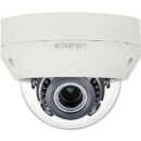 Hanwha HCV-6080R 2MP Analog HD IR Vandal Dome Camera, 3.2-10mm Motorized Varifocal Lens, Ivory