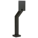Pedestal Pro HD-DK-ALUM-BLK 48" Heavy Duty Aluminum Pedestal for DoorKing, Black