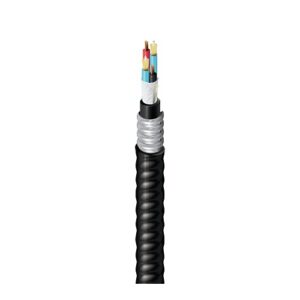 Belden HD3B0020214FB HD Optical Multimode Fiber, OM3, Breakout, 2 Fibers and 2 Conductors, #14