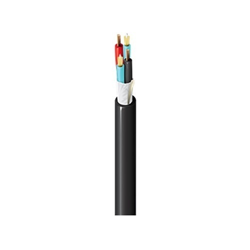 Belden HD3B0020216PC 16-2 Indoor / Outdoor Hybrid Copper-Fiber Cable, OM3, 2 Breakout Fibers, CMP-OF