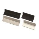 Securitron HEB-1BK-12 HEB Header Extension Bracket for Magnetic Locks, 1" 1" 12", Black Anodized