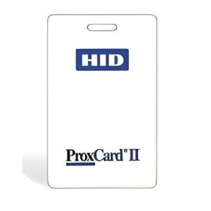 Kantech HID-C1386K Kantech HID Special Order ISOProx II Card, 26-Bit Wiegand, Thin Credit Card Size, Glossy Front for Dye-sub Printing