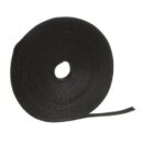 Panduit HLS-75R0 Tak-Ty Hook and Loop Cable Strip Tie, 75', Black