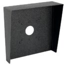 Pedestal Pro HOOD-CS-10X10 10" 10" Steel Hood, Weather Shroud